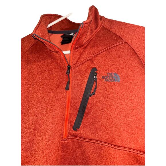 The North Face Orange Quarter-zip XL - Picture 2 of 3